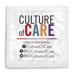 Indiana University's Custom  Condoms for 'Culture of Care'